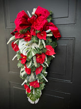 Load image into Gallery viewer, Tropical Red Teardrop Swag