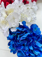 Load image into Gallery viewer, Red, White & Blue Statement Wreath