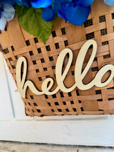 Load image into Gallery viewer, Blue Hydrangea Basket