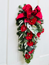 Load image into Gallery viewer, Tropical Red Teardrop Swag