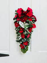 Load image into Gallery viewer, Tropical Red Teardrop Swag