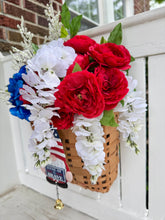 Load image into Gallery viewer, Patriotic Floral Basket