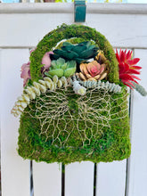 Load image into Gallery viewer, Succulent & Moss Purse