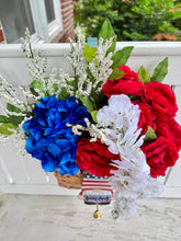 Load image into Gallery viewer, Patriotic Floral Basket