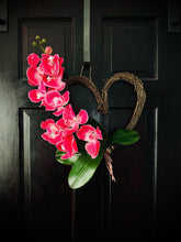 Load image into Gallery viewer, Pink Orchid Heart