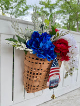 Load image into Gallery viewer, Patriotic Floral Basket