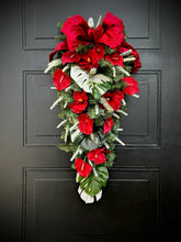 Load image into Gallery viewer, Tropical Red Teardrop Swag