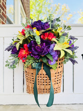 Load image into Gallery viewer, Purple Peony Basket