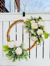 Load image into Gallery viewer, Carnations, Eucalyptus & Wood