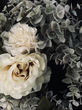 Load image into Gallery viewer, Carnation & Eucalyptus Heart