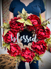 Load image into Gallery viewer, BLESSED Red Peonies