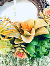 Load image into Gallery viewer, Yellow Succulents & Moss