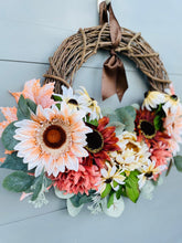 Load image into Gallery viewer, Peach Passion & Chocolate Sunflowers