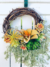 Load image into Gallery viewer, Yellow Succulents & Moss