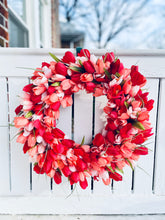 Load image into Gallery viewer, Red & Coral Tulips