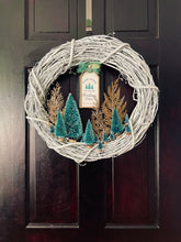 Load image into Gallery viewer, Tree Farm Winter Holiday Wreath (18 inch)