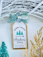 Load image into Gallery viewer, Tree Farm Winter Holiday Wreath (18 inch)