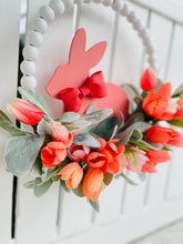 Load image into Gallery viewer, Peach Easter Bunny