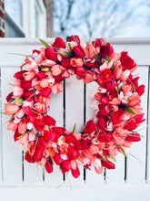 Load image into Gallery viewer, Red & Coral Tulips
