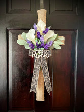 Load image into Gallery viewer, Calla Lily Easter Cross