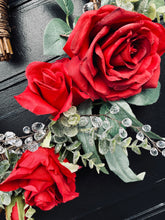 Load image into Gallery viewer, Rose & Crystal Heart (right side)