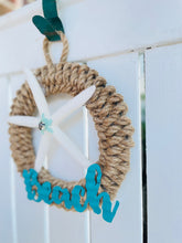 Load image into Gallery viewer, Mini Nautical Rope Wreath