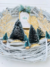 Load image into Gallery viewer, Tree Farm Winter Wreath (15 inch)