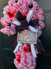 Load image into Gallery viewer, Red & Black Candy Cane