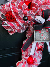 Load image into Gallery viewer, Red & Black Candy Cane