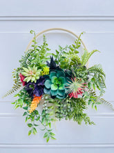 Load image into Gallery viewer, Succulent Hoop