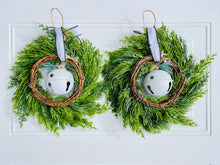 Load image into Gallery viewer, Cedar Mini Winter Wreath Pair