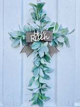 Load image into Gallery viewer, Lamb’s Ear Easter Cross