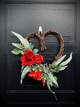 Load image into Gallery viewer, Rose & Crystal Heart