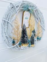 Load image into Gallery viewer, Tree Farm Winter Wreath (15 inch)