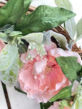Load image into Gallery viewer, Peony & Greenery Wreath