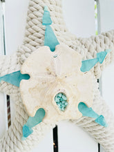 Load image into Gallery viewer, Sea Glass & Sand Dollar Starfish
