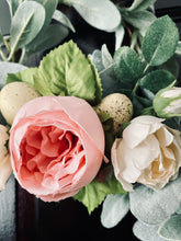 Load image into Gallery viewer, Lamb’s Ear Bunny Wreath