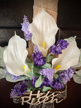 Load image into Gallery viewer, Calla Lily Easter Cross