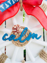 Load image into Gallery viewer, Bright & Calm Ship Wheel