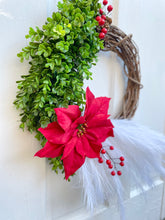 Load image into Gallery viewer, Poinsettia, Boxwood, & Pampas