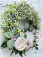 Load image into Gallery viewer, Cabbage Roses & Grass