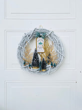 Load image into Gallery viewer, Tree Farm Winter Wreath (15 inch)