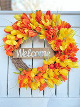 Load image into Gallery viewer, Yellow Orange Tulips