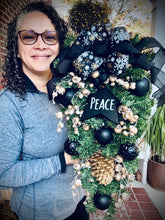 Load image into Gallery viewer, Black &amp; Gold Swag
