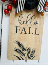 Load image into Gallery viewer, Hello Fall Cutting Board
