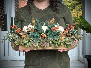 Autumn Pumpkin Centerpiece