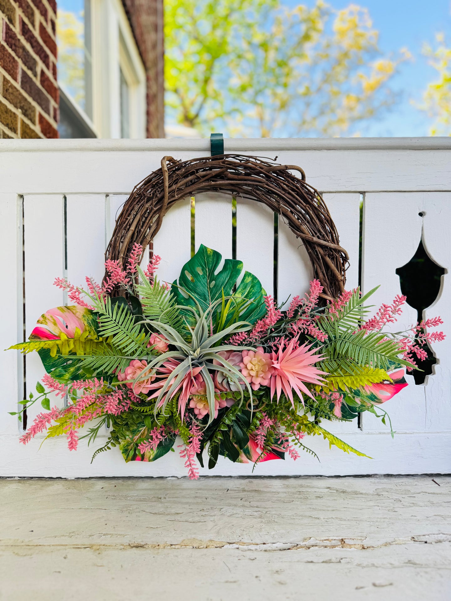 Tropical Pink Garden