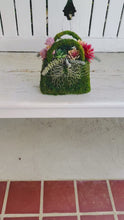 Load and play video in Gallery viewer, Succulent &amp; Moss Purse

