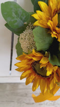 Load and play video in Gallery viewer, Sunflower Basket
