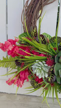 Load and play video in Gallery viewer, Tropical Red Garden
